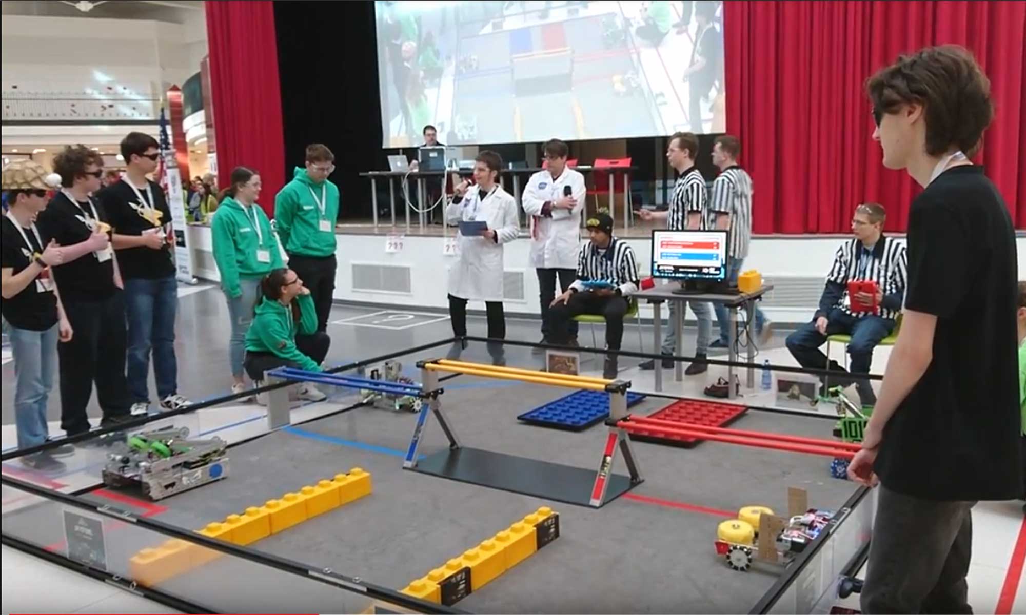 AFNORT in action at FTC DODEA Robotics championship