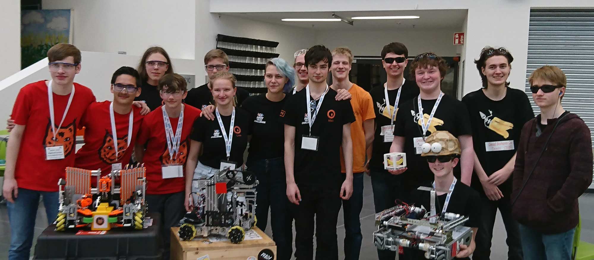 Championship alliance at FTC DODEA Robotics championship
